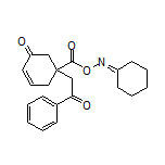 5-[[(Cyclohexylideneamino)oxy]carbonyl]-5-(2-oxo-2-phenylethyl)-2-cyclohexenone