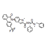 (S)-N-[2-[Benzyl(methyl)amino]-2-oxo-1-phenylethyl]-1-methyl-5-[4’-(trifluoromethyl)-2-biphenylylcarboxamido]indole-2-carboxamide