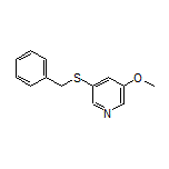 3-(Benzylthio)-5-methoxypyridine