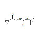 2-(Boc-amino)-1-cyclopropylethanone