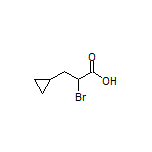 2-Bromo-3-cyclopropylpropanoic Acid