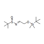 (E)-N-[2-[(tert-Butyldimethylsilyl)oxy]ethylidene]-2-methylpropane-2-sulfinamide