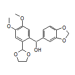 [2-(1,3-Dioxolan-2-yl)-4,5-dimethoxyphenyl](benzo[d][1,3]dioxol-5-yl)methanol