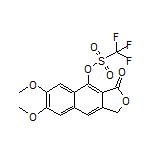 6,7-Dimethoxy-3-oxo-1,3-dihydronaphtho[2,3-c]furan-4-yl Trifluoromethanesulfonate