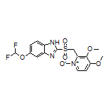 2-[[[5-(Difluoromethoxy)-2-benzimidazolyl]sulfonyl]methyl]-3,4-dimethoxypyridine 1-Oxide