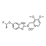 2-[[[6-(Difluoromethoxy)-2-benzimidazolyl]sulfinyl]methyl]-3,4-dimethoxypyridine 1-Oxide