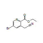 Ethyl 5-Bromo-3-(cyanomethyl)picolinate