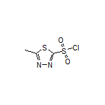 5-Methyl-1,3,4-thiadiazole-2-sulfonyl Chloride