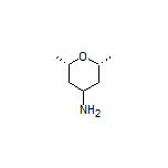 (2R,6S)-2,6-Dimethyltetrahydro-2H-pyran-4-amine