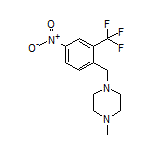 1-Methyl-4-[4-nitro-2-(trifluoromethyl)benzyl]piperazine