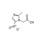 2-(2-Methyl-5-nitro-1-imidazolyl)acetic Acid