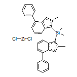 Dichloro[(dimethylsilylene)bis[(1,2,3,3a,7a-eta)-2-methyl-4-phenyl-1H-inden-1-ylidene]]zirconium