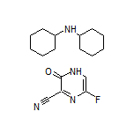 6-Fluoro-3-oxo-3,4-dihydropyrazine-2-carbonitrile compound with Dicyclohexylamine (1:1)