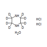 Piperazine-2,2,3,3,5,5,6,6-d8 Hydrate Dihydrochloride