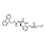 (R)-2-(Fmoc-amino)-3-[3-[[[(allyloxy)carbonyl]amino]methyl]phenyl]propanoic Acid