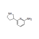 2-Amino-6-(3-pyrrolidinyl)pyridine