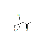 3-(2-Oxopropyl)oxetane-3-carbonitrile