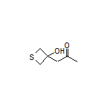 1-(3-Hydroxy-3-thietanyl)-2-propanone