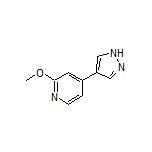 2-Methoxy-4-(4-pyrazolyl)pyridine