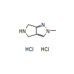 2-Methyl-2,4,5,6-tetrahydropyrrolo[3,4-c]pyrazole Dihydrochloride