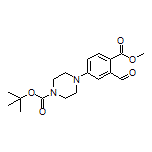 Methyl 4-(4-Boc-1-piperazinyl)-2-formylbenzoate