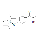 2-Bromo-1-[4-[(triisopropylsilyl)oxy]phenyl]-1-propanone