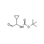 2-(Boc-amino)-2-cyclopropylacetaldehyde