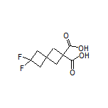 6,6-Difluorospiro[3.3]heptane-2,2-dicarboxylic Acid