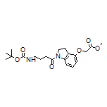 Methyl 2-[[1-[4-(Boc-amino)butanoyl]indolin-4-yl]oxy]acetate