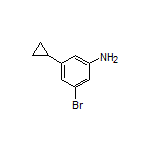 3-Bromo-5-cyclopropylaniline