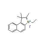 3-Ethyl-1,1,2-trimethyl-1H-benzo[e]indol-3-ium Iodide