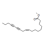 Methyl (Z)-octadeca-9-en-12,14-diynoate