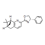 (S)-2-[(6R,8R)-7,7-Dimethyl-5,6,7,8-tetrahydro-6,8-methanoquinolin-2-yl]-4-phenyl-4,5-dihydrooxazole