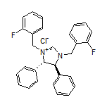 (4S,5S)-1,3-Bis(2-fluorobenzyl)-4,5-diphenyl-4,5-dihydro-1H-imidazol-3-ium Chloride