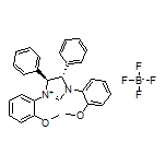 (4S,5S)-1,3-Bis(2-methoxyphenyl)-4,5-diphenyl-4,5-dihydro-1H-imidazol-3-ium Tetrafluoroborate