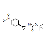 (1R,2S)-N-Boc-2-(4-nitrophenyl)cyclopropanamine