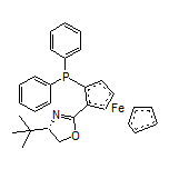 (2Rp)-1-[(4R)-4-(tert-Butyl)-4,5-dihydro-2-oxazolyl]-2-(diphenylphosphino)ferrocene