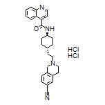 N-[trans-4-[2-(6-Cyano-3,4-dihydroisoquinolin-2(1H)-yl)ethyl]cyclohexyl]quinoline-4-carboxamide Dihydrochloride