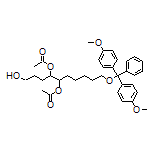 10-[Bis(4-methoxyphenyl)(phenyl)methoxy]-1-hydroxydecane-4,5-diyl Diacetate