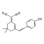 2-[3-(4-Hydroxystyryl)-5,5-dimethylcyclohex-2-en-1-ylidene]malononitrile