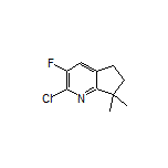 2-Chloro-3-fluoro-7,7-dimethyl-6,7-dihydro-5H-cyclopenta[b]pyridine