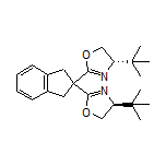 (4S,4’S)-2,2’-(2,3-Dihydro-1H-indene-2,2-diyl)bis[4-(tert-butyl)-4,5-dihydrooxazole]