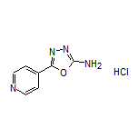 2-Amino-5-(4-pyridyl)-1,3,4-oxadiazole Hydrochloride