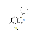 4-Amino-5-methyl-1-(tetrahydro-2H-pyran-2-yl)indazole