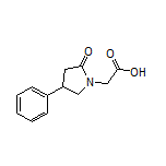 2-(2-Oxo-4-phenyl-1-pyrrolidinyl)acetic Acid