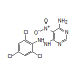 4-Amino-5-nitro-6-[2-(2,4,6-trichlorophenyl)hydrazino]pyrimidine