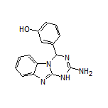 3-(2-Amino-1,4-dihydrobenzo[4,5]imidazo[1,2-a][1,3,5]triazin-4-yl)phenol