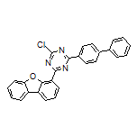 2-(4-Biphenylyl)-4-chloro-6-(dibenzo[b,d]furan-4-yl)-1,3,5-triazine