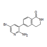 6-(2-Amino-5-bromo-3-pyridyl)-3,4-dihydroisoquinolin-1(2H)-one