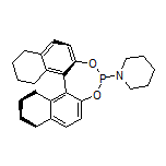 1-[(11bS)-8,9,10,11,12,13,14,15-Octahydrodinaphtho[2,1-d:1’,2’-f][1,3,2]dioxaphosphepin-4-yl]piperidine